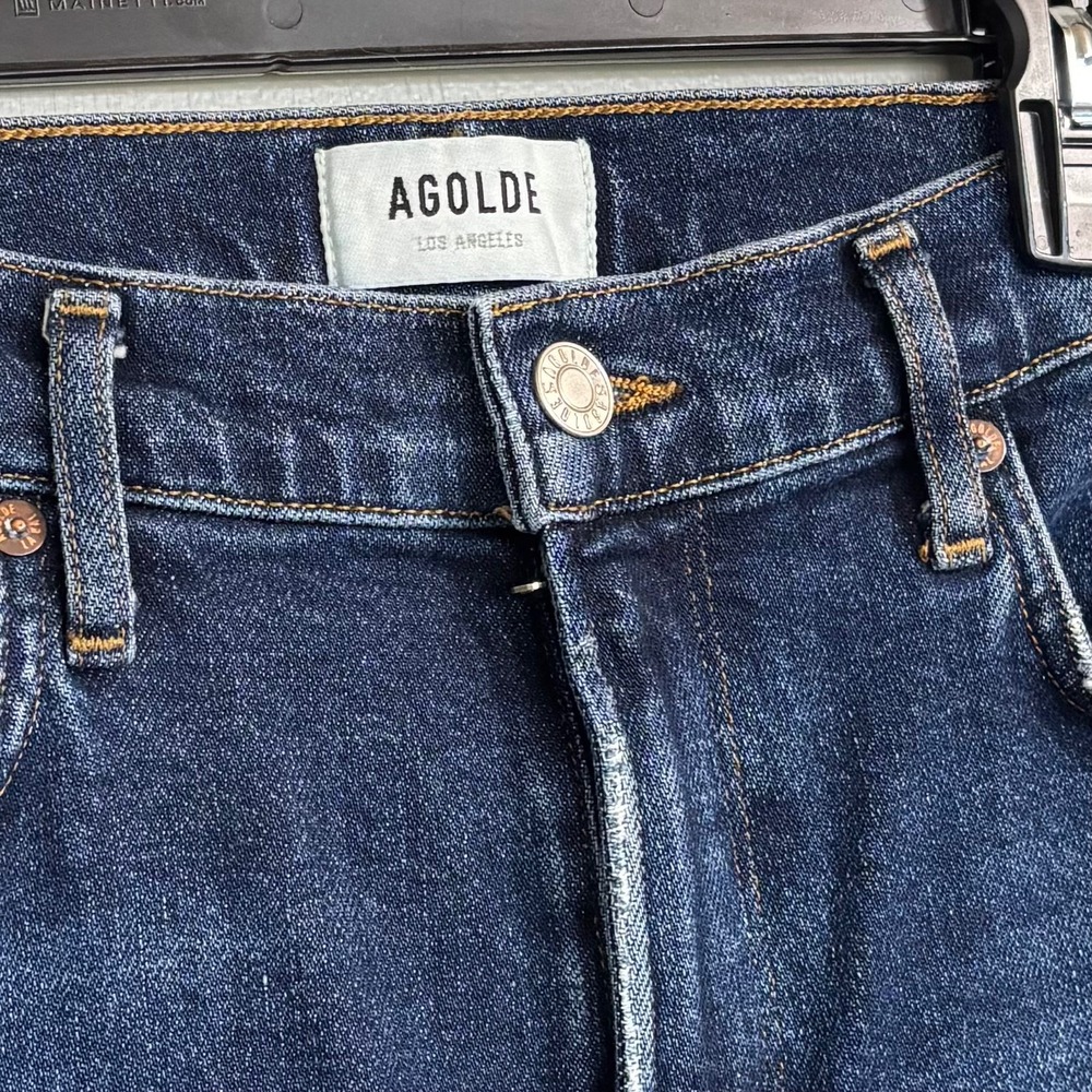 Agolde Los‎ Angeles Sophie Dark Wash High Rise Skinny Jeans Size 28 Denim